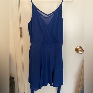 Blue romper